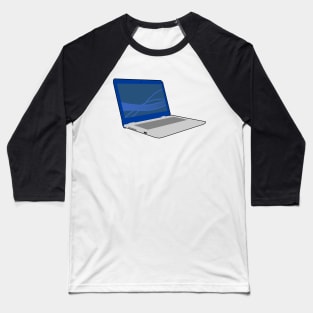 Laptop Computer Keyboard PC Notebook Gift Idea Baseball T-Shirt
